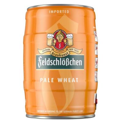 Bia Feldschlobchen Pale Wheat 4.9% – Bom 5 Lít