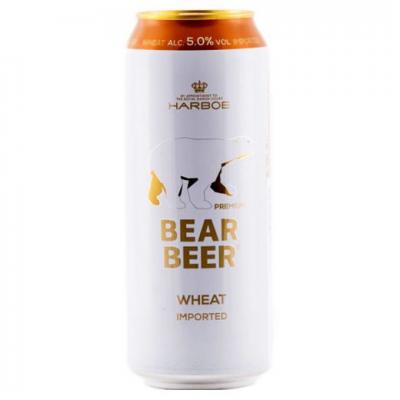 Bia Gấu Wheat Imported 5% – Lon 500ml – Thùng 24 Lon