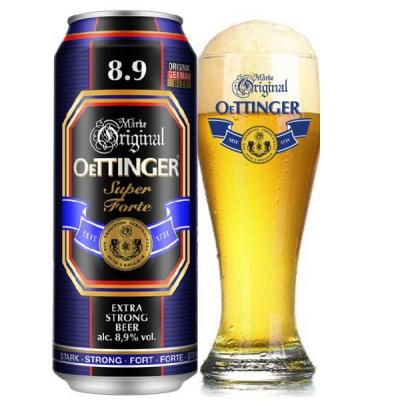 Bia Oettinger Nặng 8,9% – Lon 500m – Thùng 24 Lon