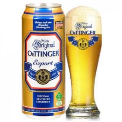Bia Oettinger Vàng 5,4% – Lon 500ml – Thùng 24 Lon