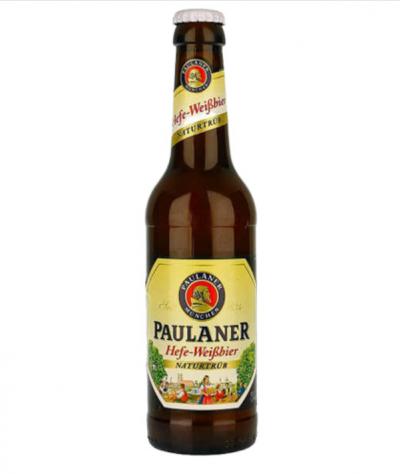 Bia Paulaner Hefe Weissbier 5,5% – Chai 330ml – Thùng 24 Chai