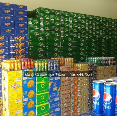 Đại lý phân phối bia nước ngọt giá siêu tốt TPHCM