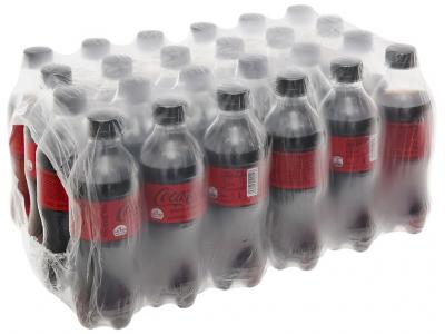 Thùng 24 chai nước ngọt có ga Coca Cola Zero 390ml