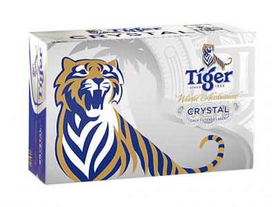 Thùng 24 lon bia Tiger Bạc 330ml