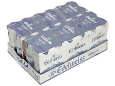 Thùng 24 lon bia tuyết Edelweiss 330ml